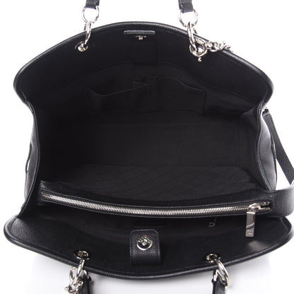 Chanel Caviar Stitched Shopping Tote Black 6 of 11