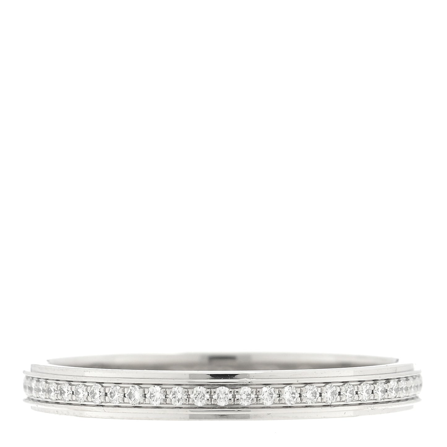 Platinum Diamond 2.3mm D'Amour Wedding Band Ring 53 6.5