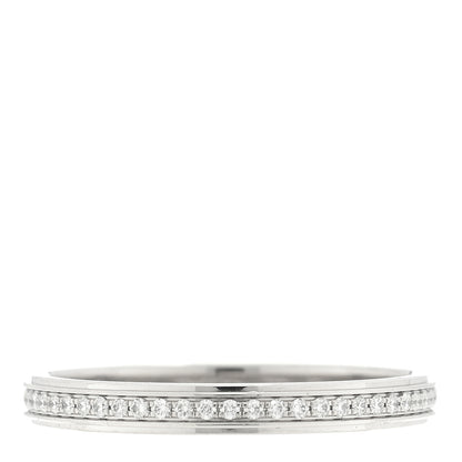 Cartier Platinum Diamond 2.3mm D'Amour Wedding Band Ring 53 6.5 1 of 4