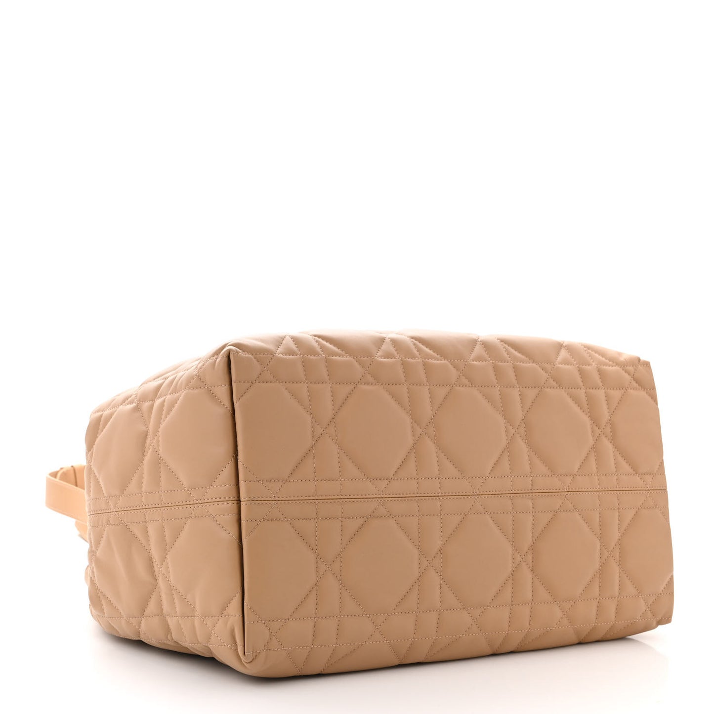 Calfskin Macrocannage Large Toujours Tan