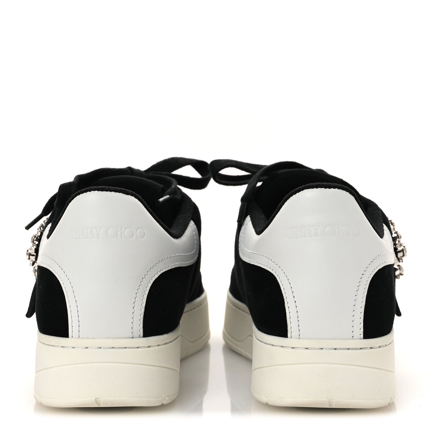 Suede Crystal Osaka Oakland Sneaker 41 Black White