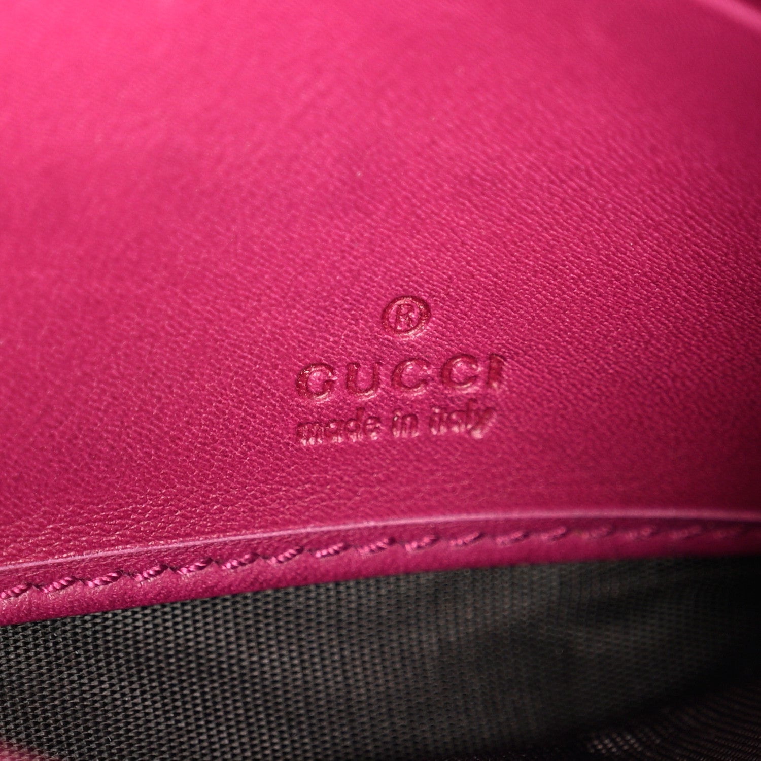 Gucci Monogram Dice Continental Flap Wallet Pink 6 of 7