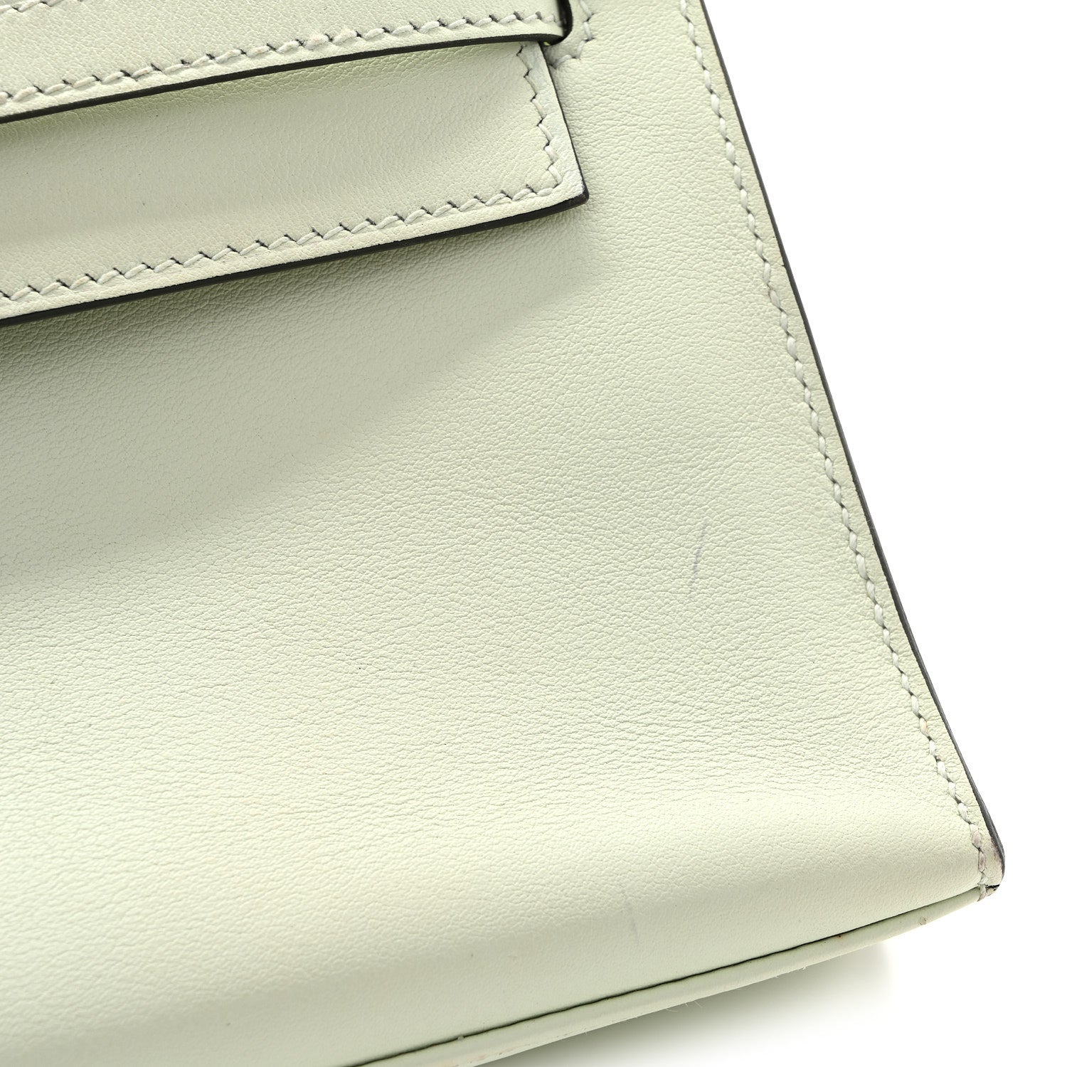 Hermes Swift Kelly Pochette Clutch  Vert Fizz 11 of 15