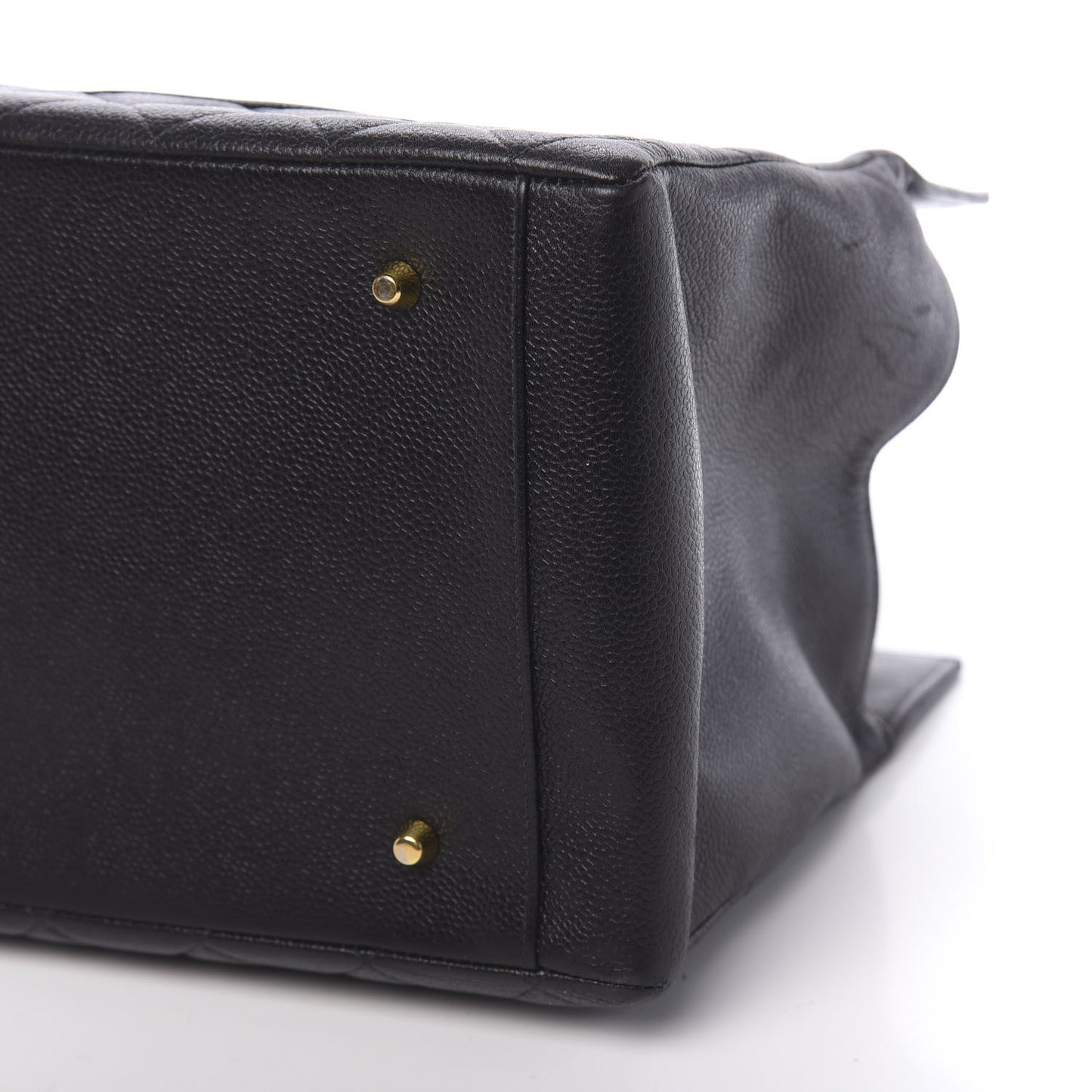 Caviar Quilted Timeless CC Tote Black