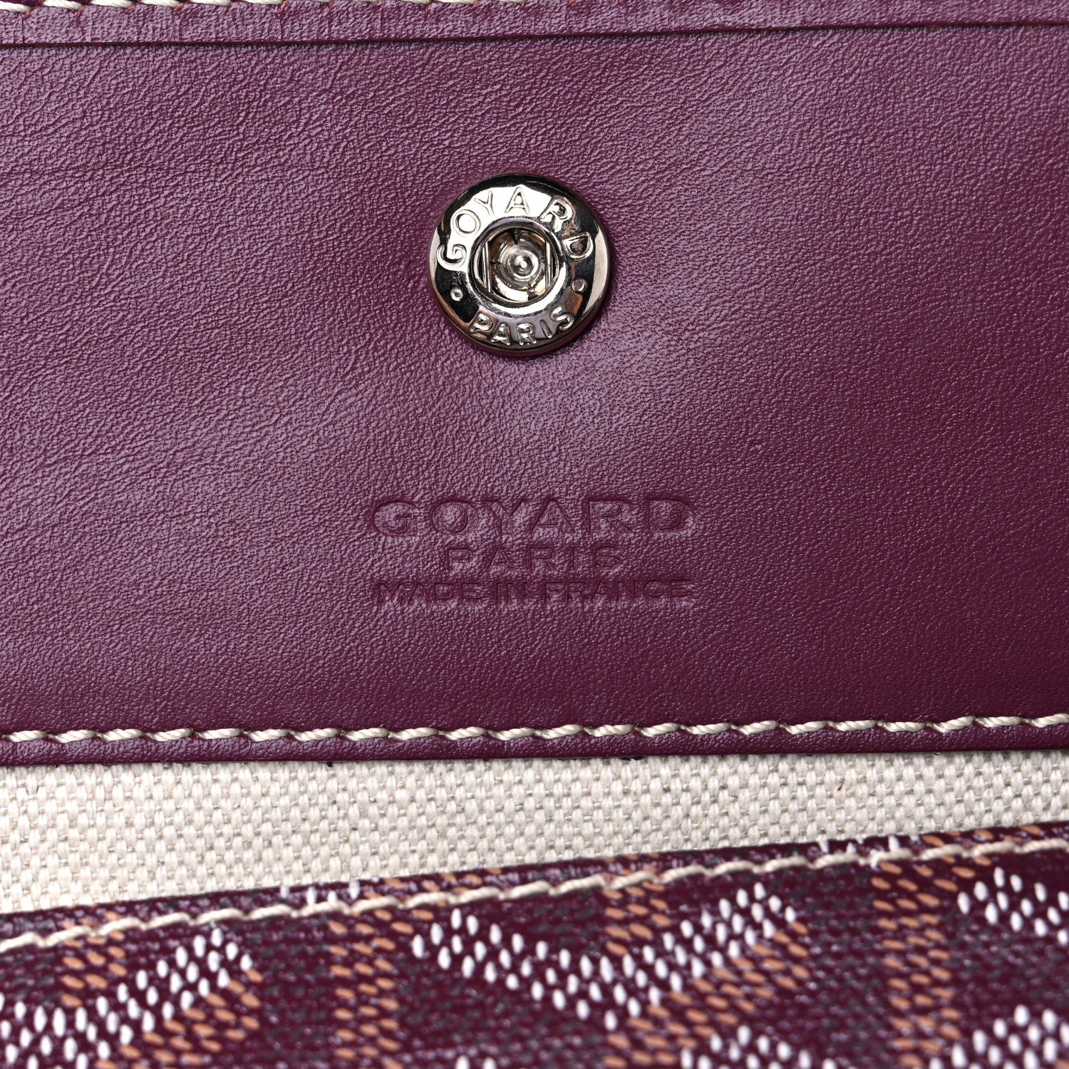 Goyard Goyardine Saint Louis GM Bordeaux 6 of 9