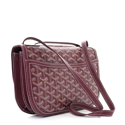 Goyard Goyardine 233 PM Shoulder Bag Burgundy 3 of 14