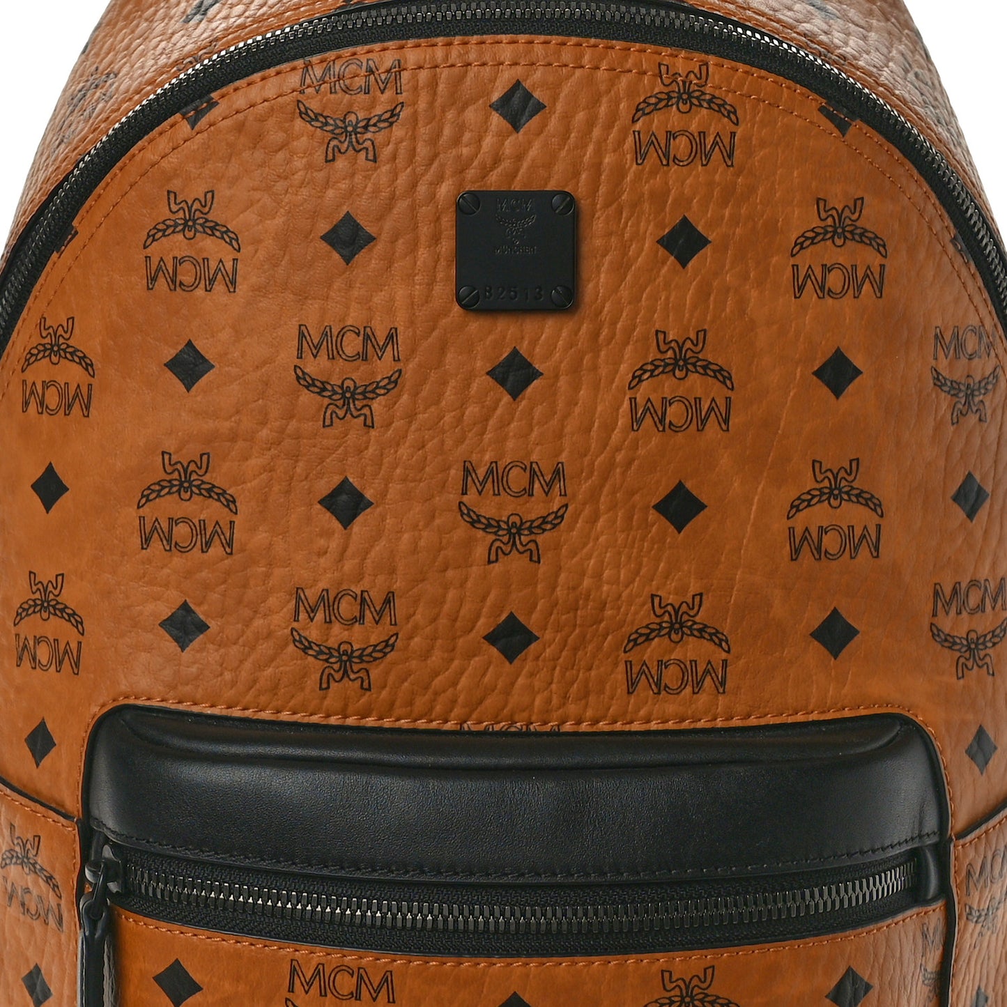 Visetos Small Stark Backpack Cognac Black