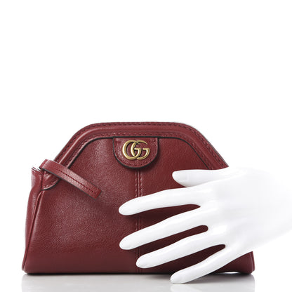 Gucci Piuma Lux Calfskin Re(Belle) Clutch Romantic Cerise 2 of 9