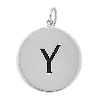 Tiffany Sterling Silver Letter Y Charm 1 of 4