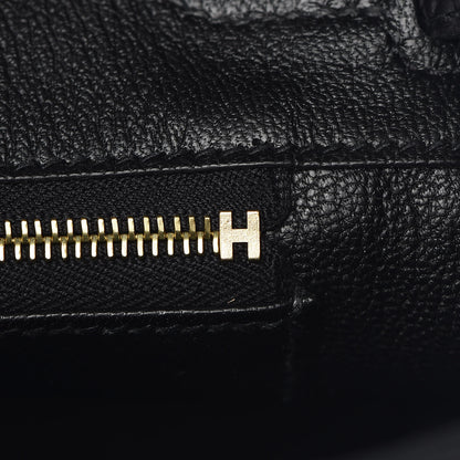 Hermes Togo Birkin 25 Black 12 of 37
