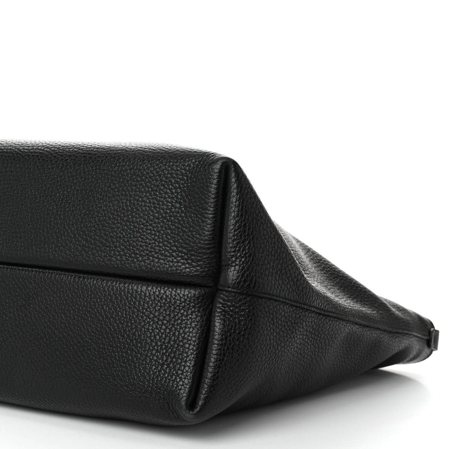 Salvatore Ferragamo Calfskin Medium Tote Black 9 of 10