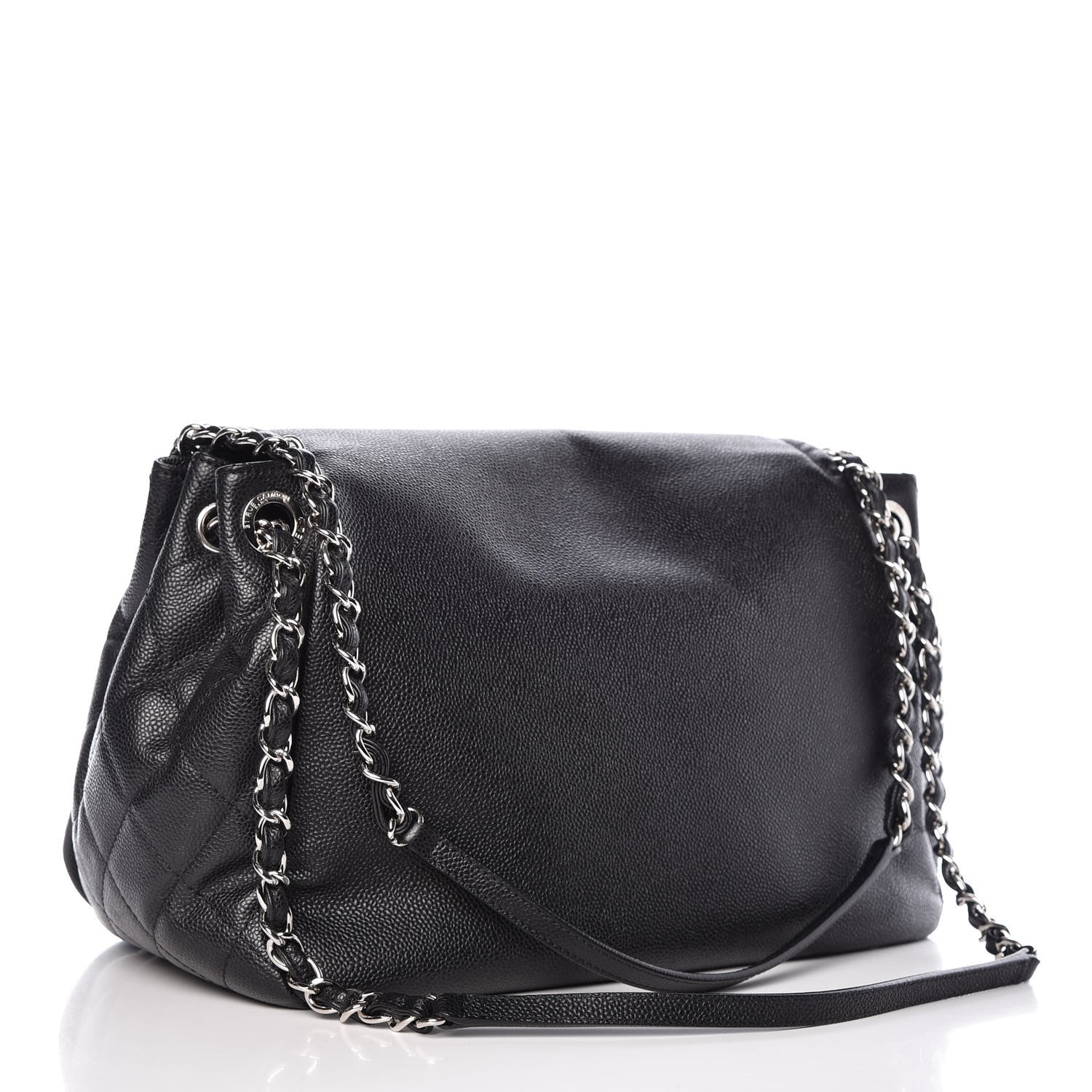 Chanel Caviar Timeless CC Accordion Flap Black 3 of 11