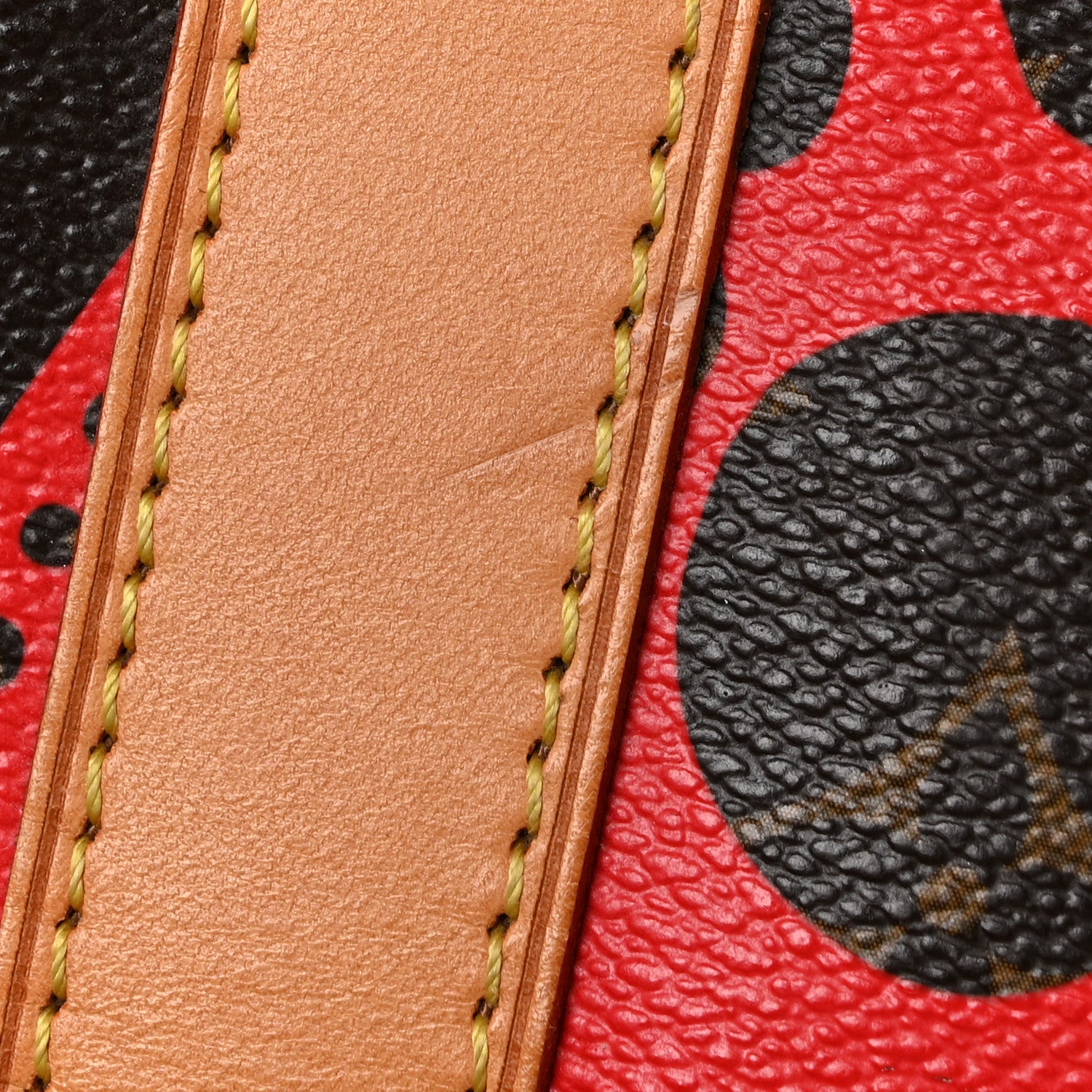 Louis Vuitton Monogram Kusama Pumpkin Dots Keepall Bandouliere 55 Red 10 of 11