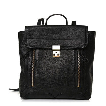 3.1 Phillip Lim Textured Calfskin Pashli Backpack Black 1 of 12