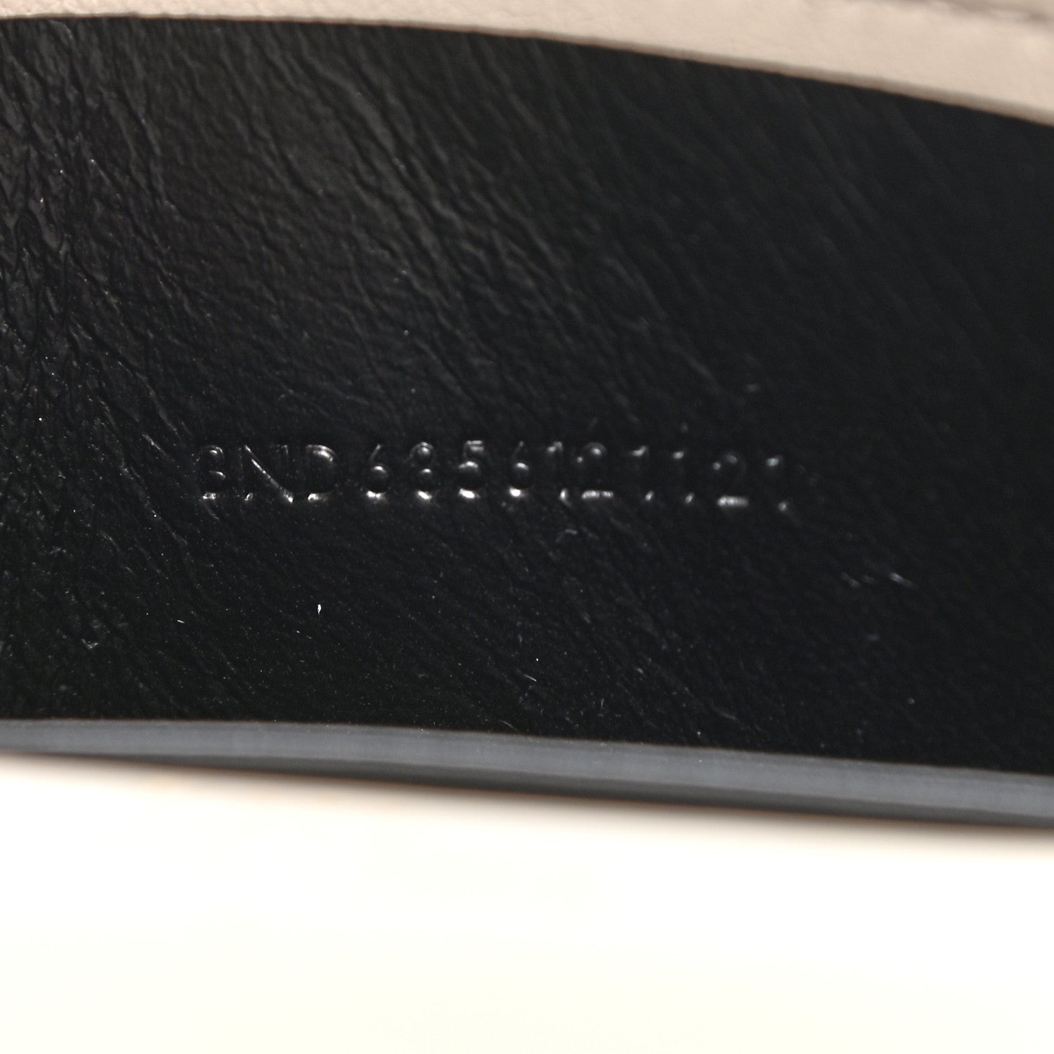 Saint Laurent Lambskin Quilted Monogram Micro Gaby Crossbody Bag Blanc Vintage 7 of 9