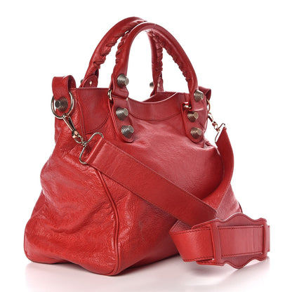 Balenciaga Agneau Giant 21 Rose Gold Hardware Velo Coquelicot 3 of 10