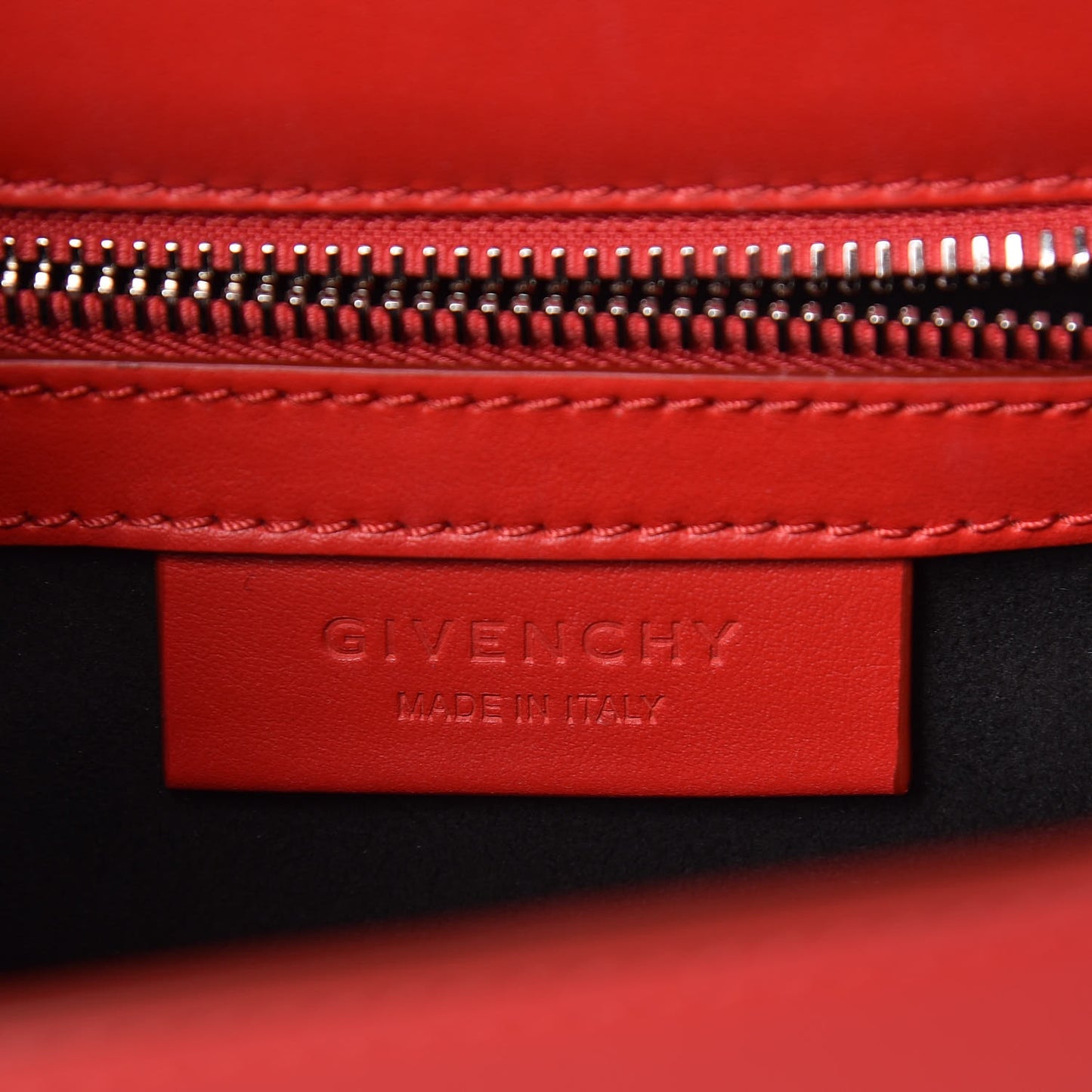 Calfskin Mini Pandora Box Logo Strap Crossbody Bag Medium Red