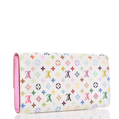 Louis Vuitton Monogram Multicolor Sarah Wallet Black 3 of 8
