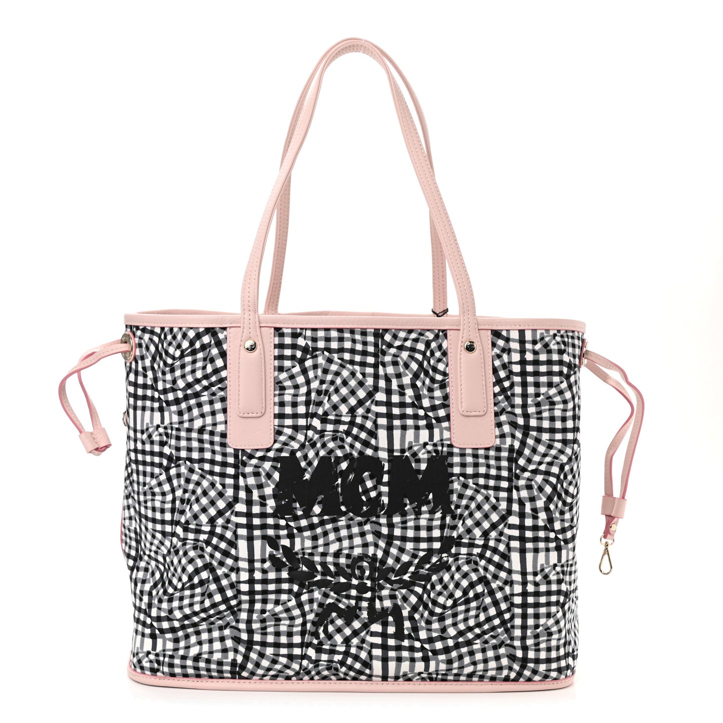 Visetos Medium Liz Reversible Shopper Tote Powder Pink