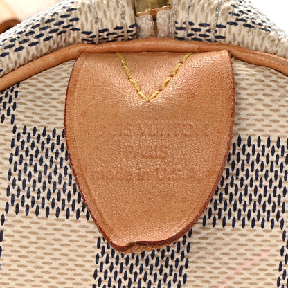 Louis Vuitton Damier Azur Speedy 35 6 of 13
