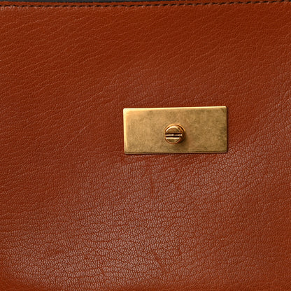 Givenchy Goatskin Suede Medium GV3 Shoulder Bag Amber Mastic 11 of 13