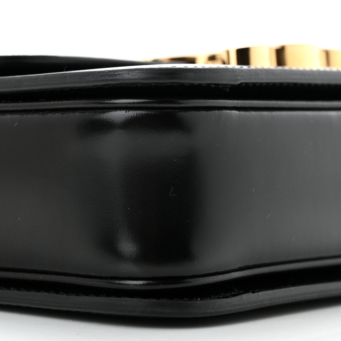 Shiny Calfskin Teen Triomphe Black