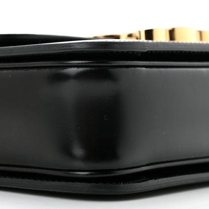 Celine Shiny Calfskin Teen Triomphe Black 9 of 12