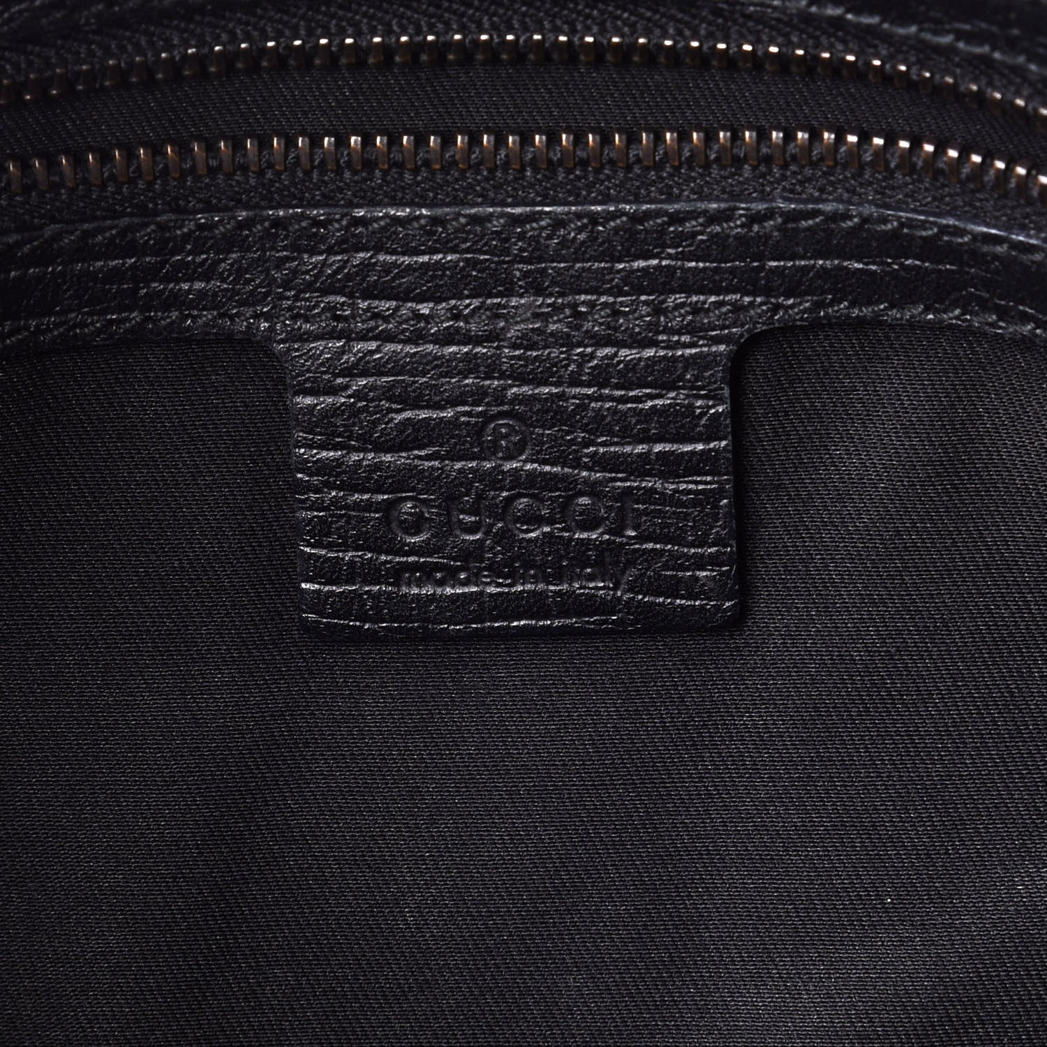Gucci Monogram Medium Horsebit Chain Hobo Black 5 of 12