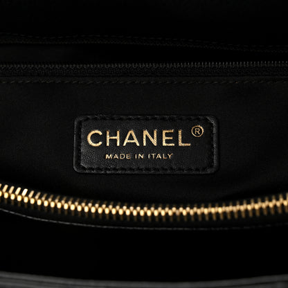 Chanel Caviar Quilted Grand Shopping Tote GST Black 6 of 10