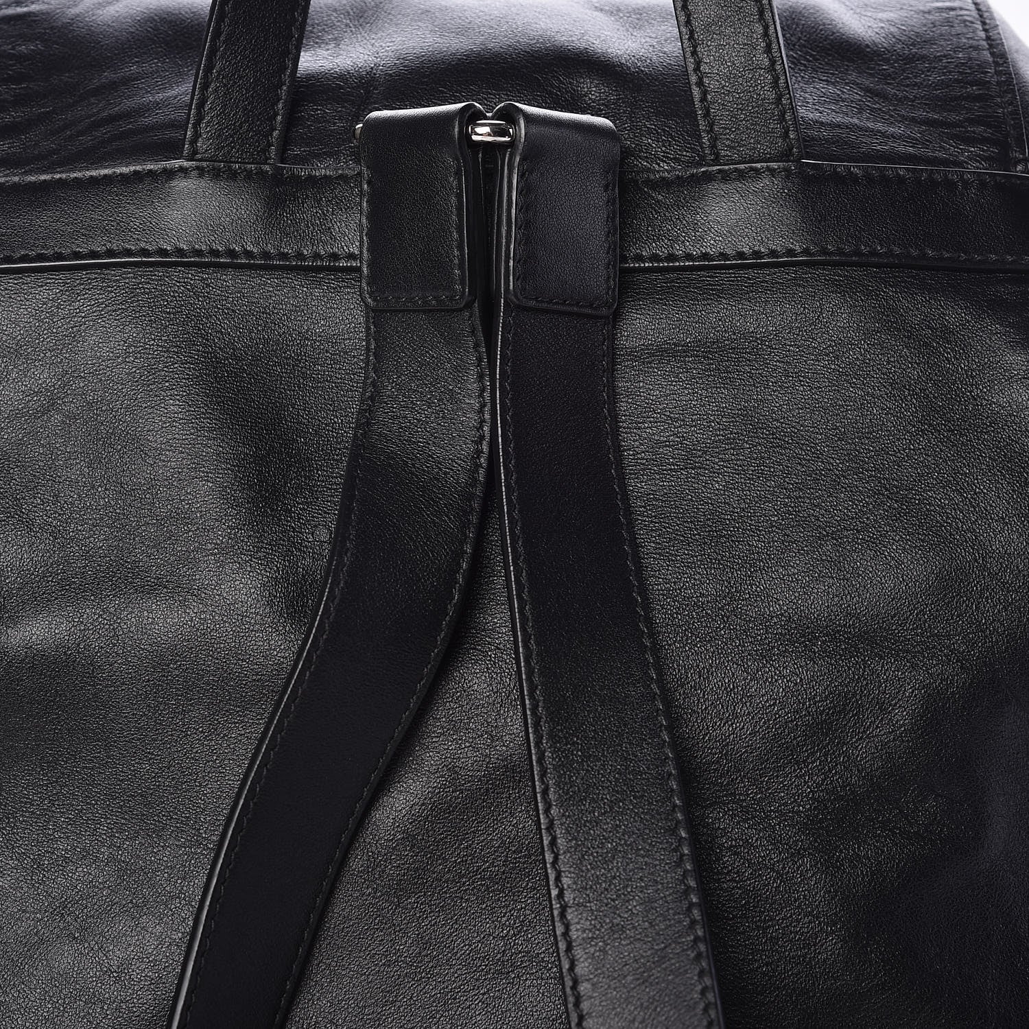 Prada Calfskin Backpack Black 13 of 15