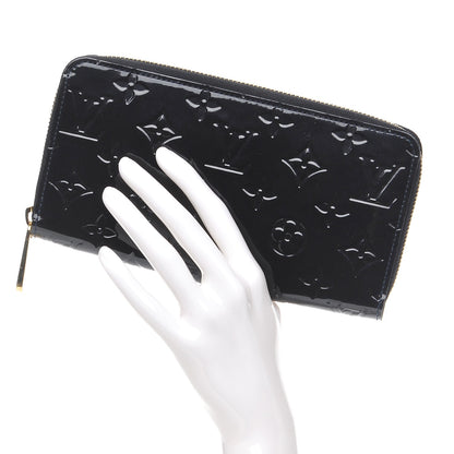 Louis Vuitton Vernis Zippy Wallet Blue Infini 2 of 8
