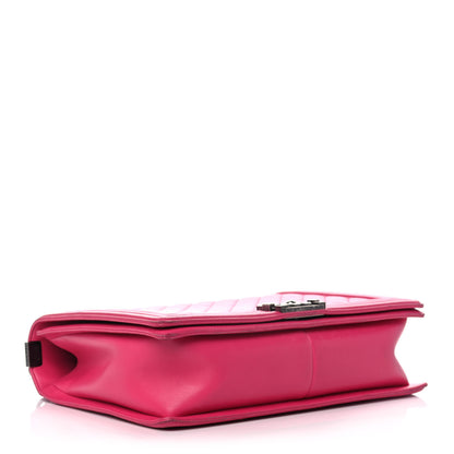 Chanel Calfskin Quilted Large Boy Flap Pink 3 of 13