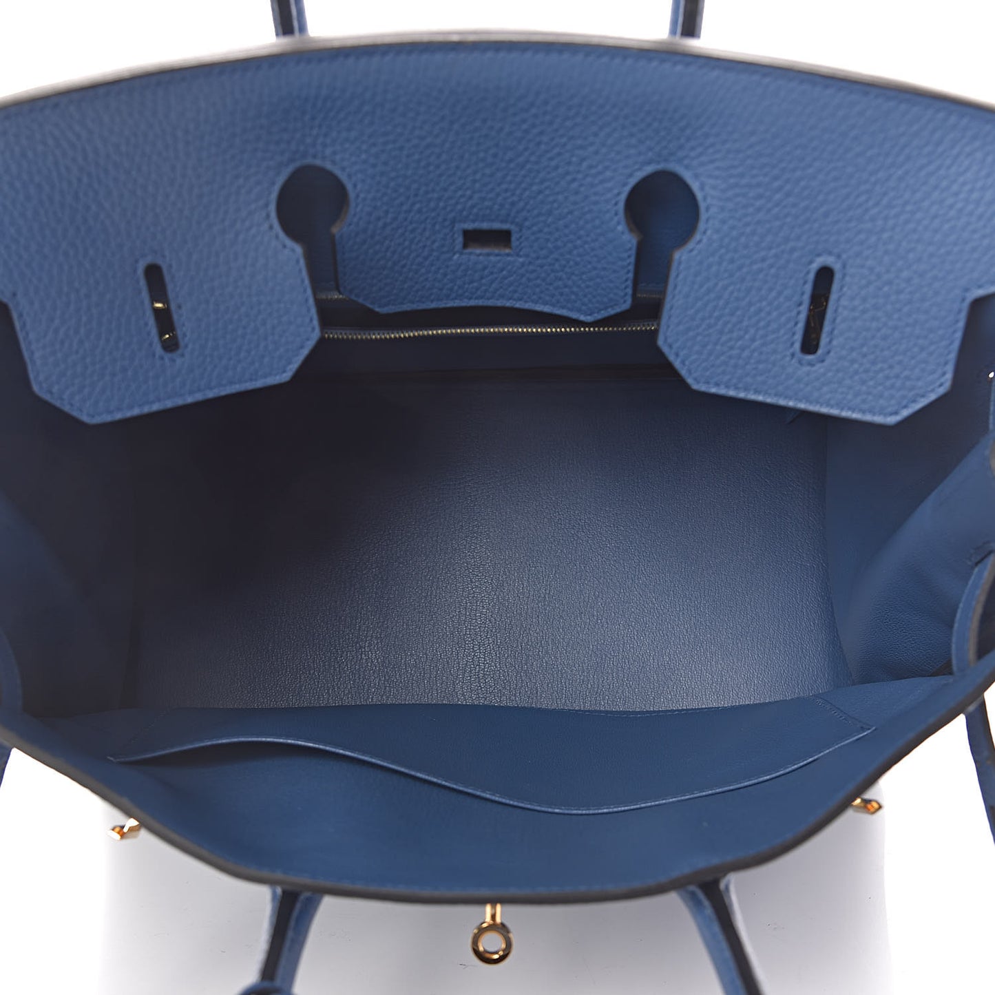 Togo Birkin 35 Bleu Agate