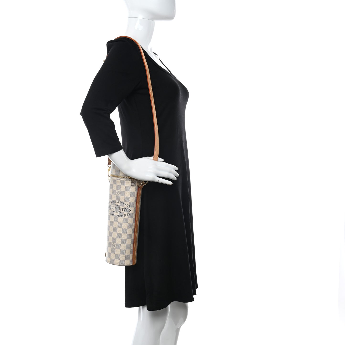 Damier Azur Bottle Holder