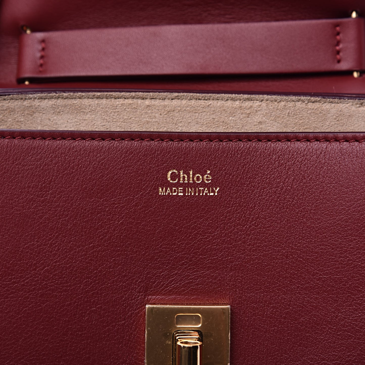 Calfskin Mini Drew Shoulder Bag Plum Purple