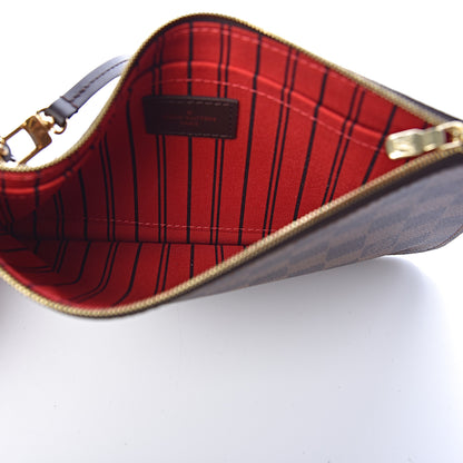 Louis Vuitton Damier Ebene Neverfull MM GM Pochette 5 of 6