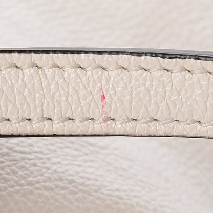 Prada Glace Calf Etiquette Shoulder Tote Bianco Astra 16 of 16