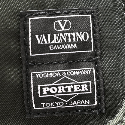 Valentino Garavani X PORTER Technical Fabric Vlogo Loco Small Crossbody Bag Khaki 6 of 10