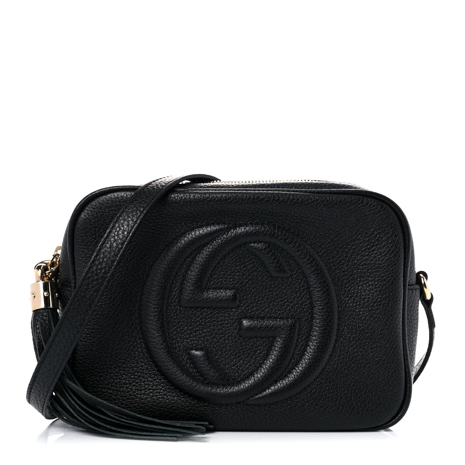 Gucci Pebbled Calfskin Small Soho Disco Bag Black 1 of 18