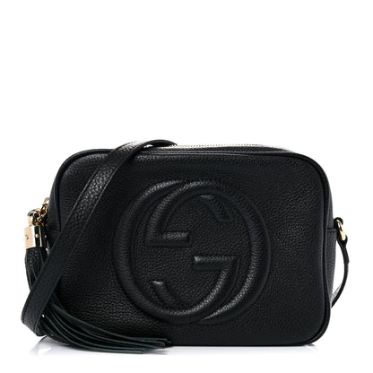 Gucci Pebbled Calfskin Small Soho Disco Bag Black 1 of 18