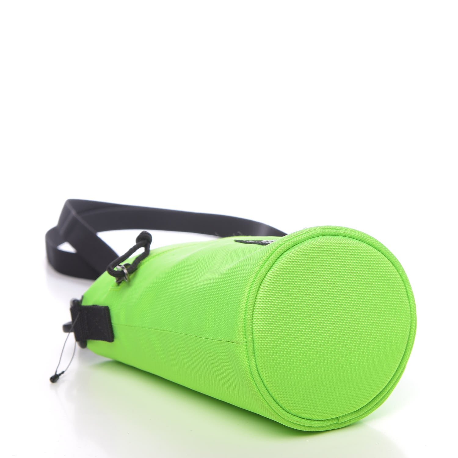 Balenciaga Sustainable Casual Nylon Sharp Weekend Bottle Holder Light Fluo Green 4 of 9