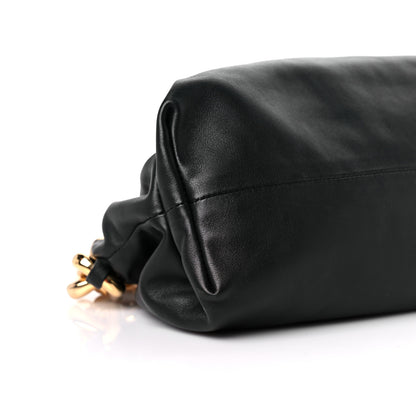 Bottega Veneta Calfskin The Pouch Chain Black 7 of 8