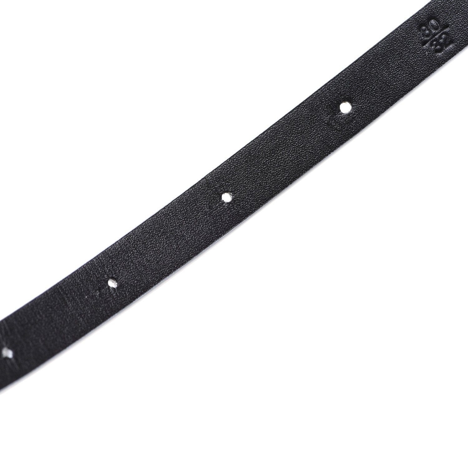 Chanel Lambskin CC Chain Belt 80 32 White 3 of 5
