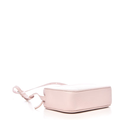 Balenciaga Smooth Calfskin Logo XS Everyday Camera Bag Light Rose Black 4 of 9