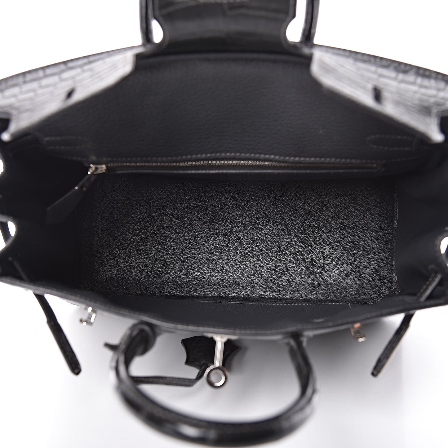 Matte Niloticus Crocodile Birkin 25 Graphite