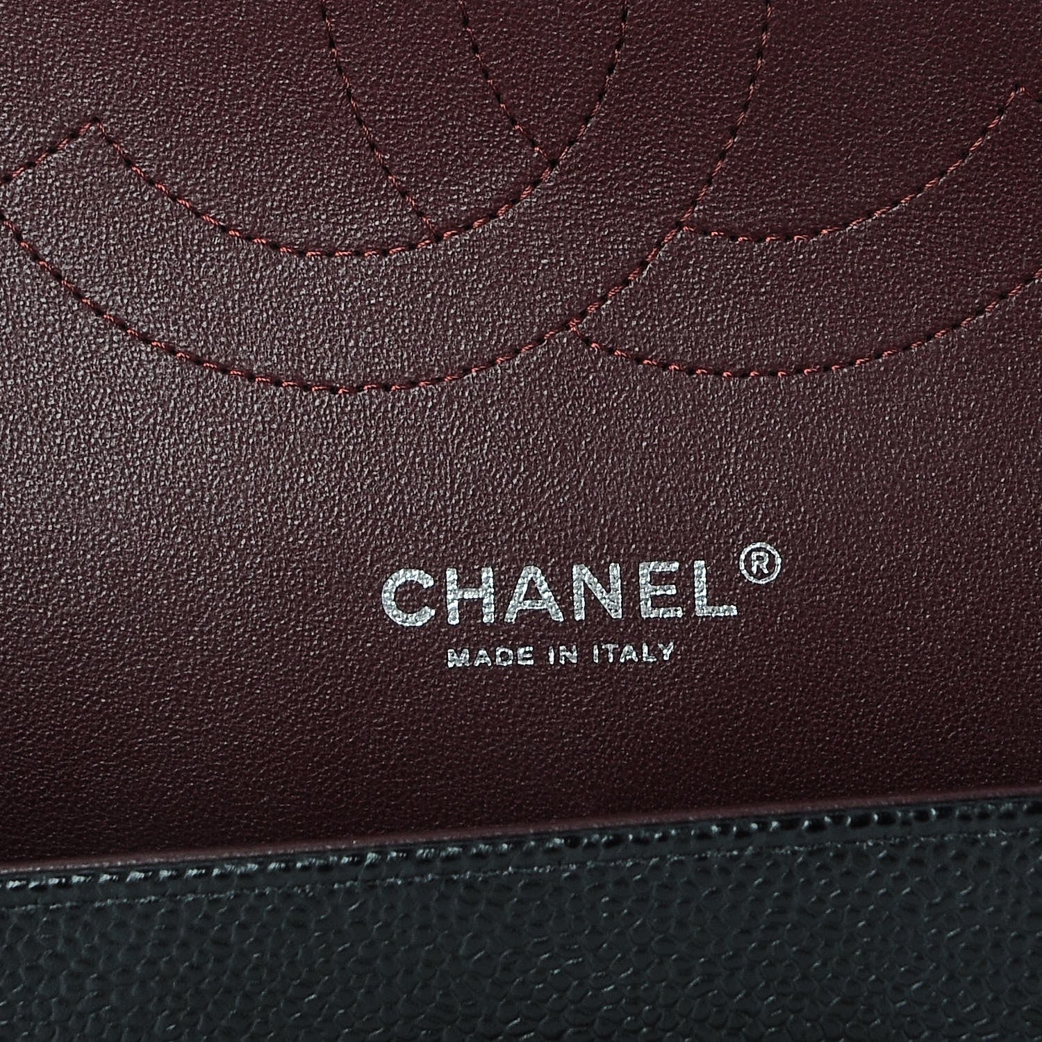 Chanel Caviar Quilted Jumbo Double Flap Black 7 of 9