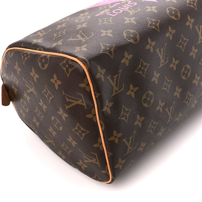 Louis Vuitton Monogram Speedy 30 V Grenade 10 of 12