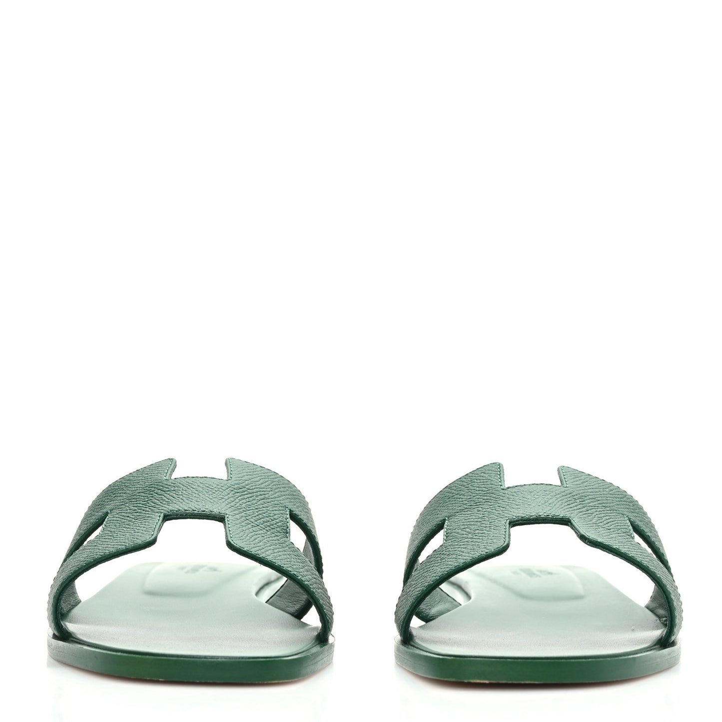 Epsom Oran Sandals 38.5 Vert Emeraude