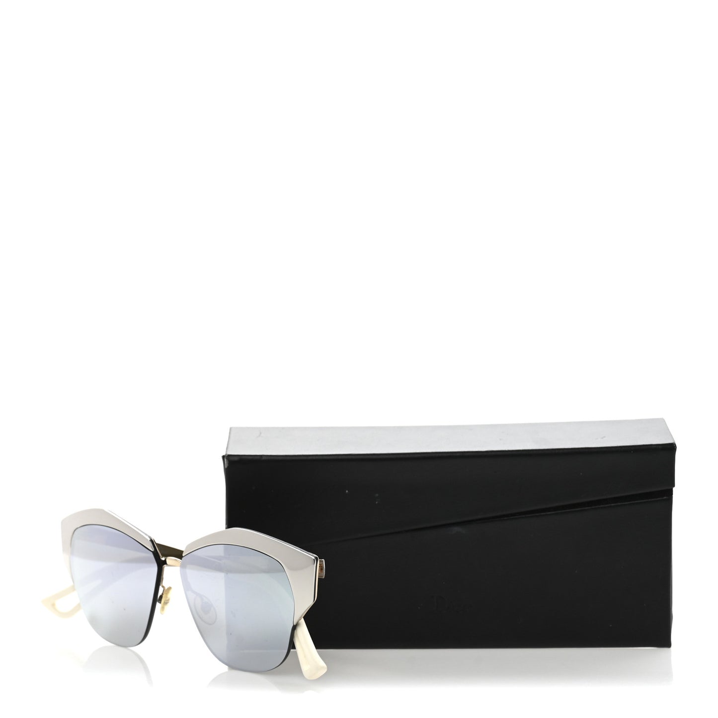 Metal DiorMirrored Sunglasses Silver