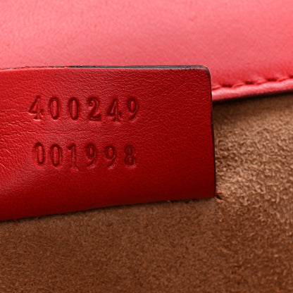 Gucci GG Supreme Monogram Arabesque Dionysus Shoulder Bag Hibiscus Red 8 of 11